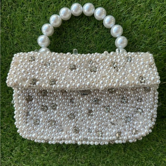 🎉HOST PICK!🎉 NWT Fiona beaded pearl strap bag - Picture 8 of 8